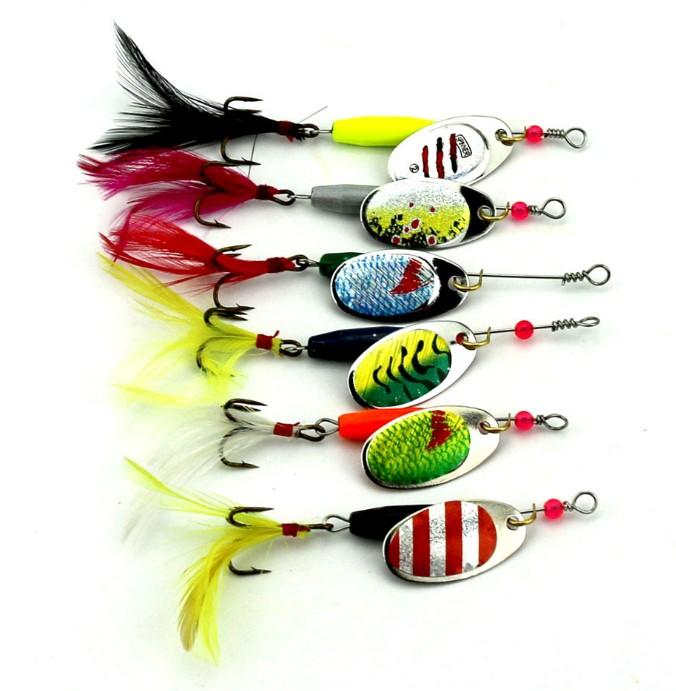 3.1" Spinnerbait Set - 6ct