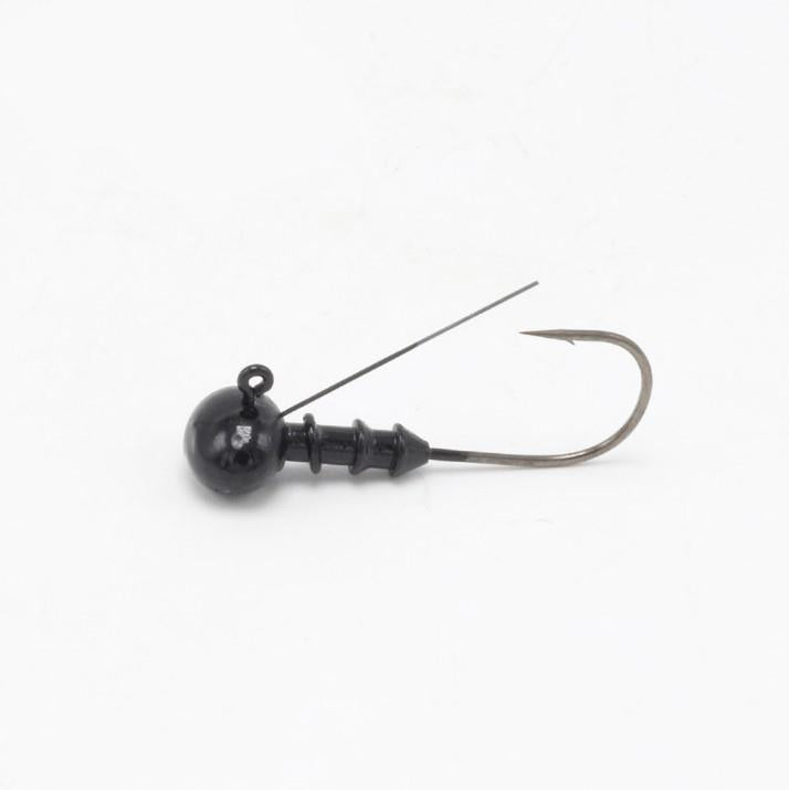0.12oz - 0.25oz Black Jig Head