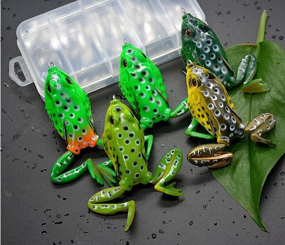 3.7" Soft Plastic Frog