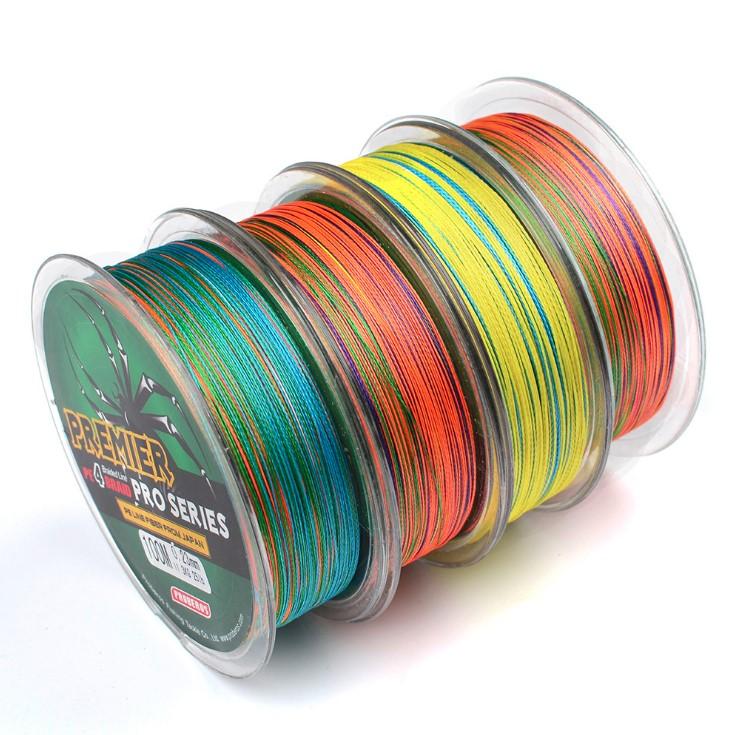 110yd 4x Strands Multi-color Braided Line