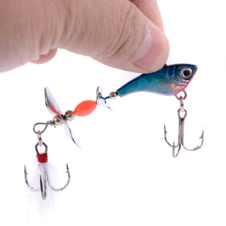 3.3" Double Fan Minnow Spinnerbait