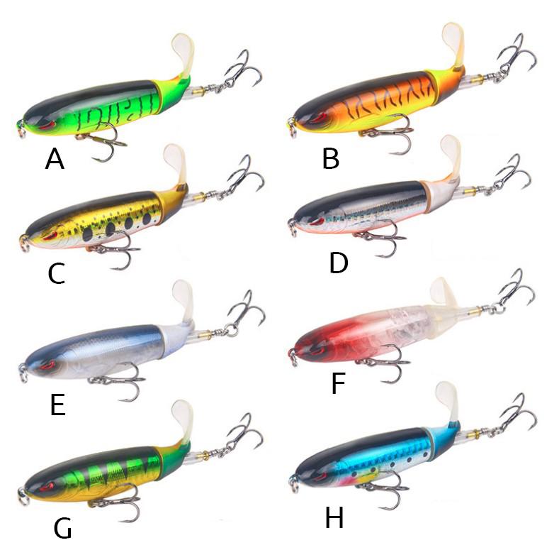 3.9" Rotating Tail Popper