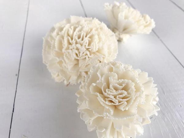 3" Carnation Flower