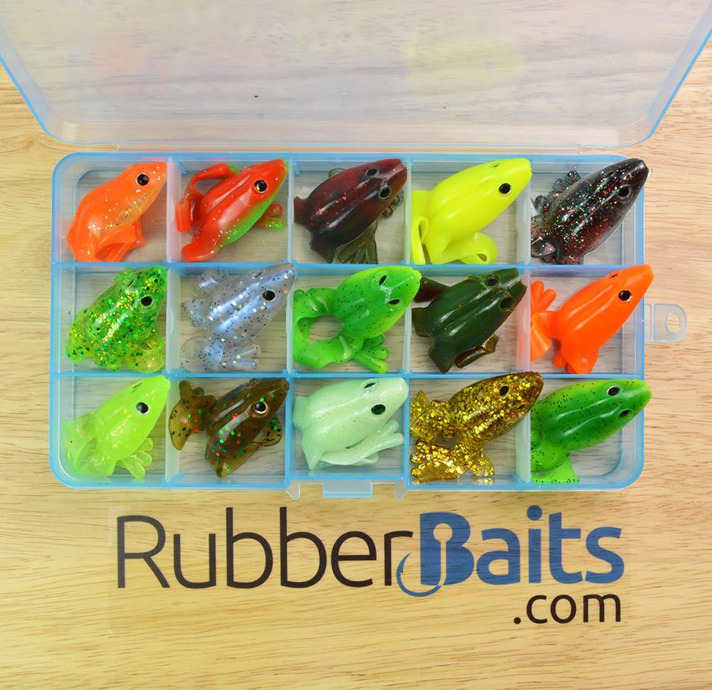 2.4" Soft Plastic Frog