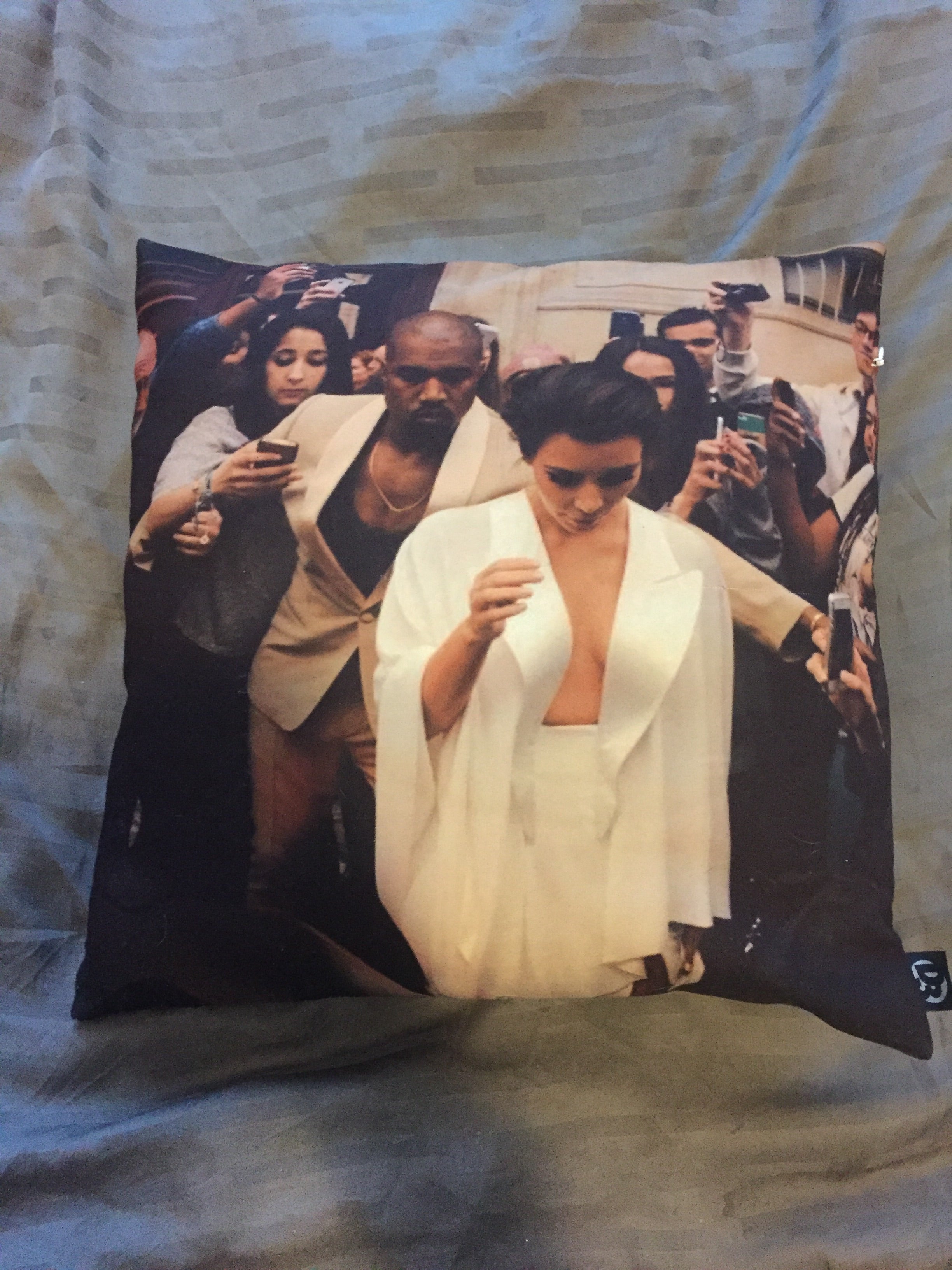 Kim and Kanye Pillow