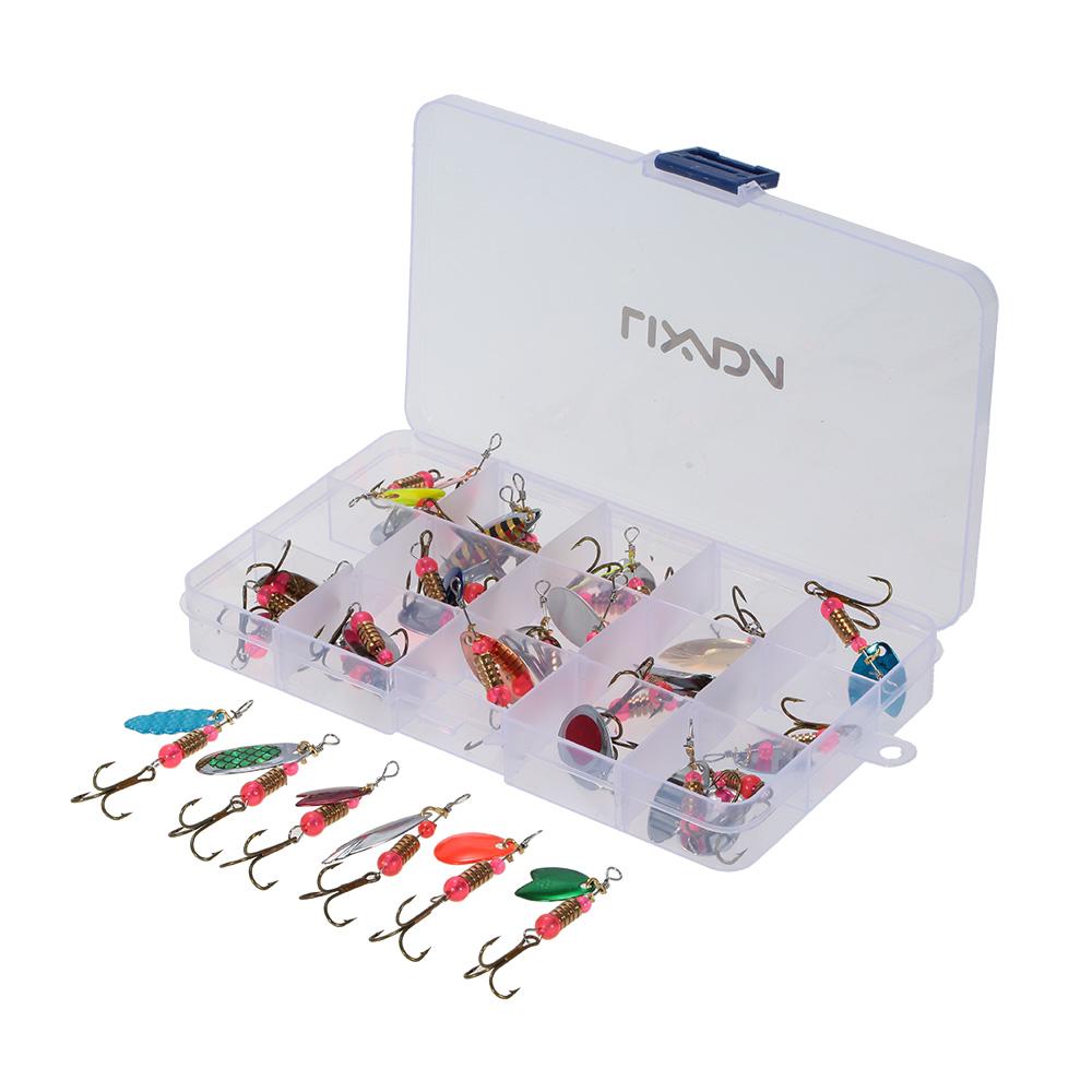 Carbon Steel Spinnerbait Set - 30 Pack