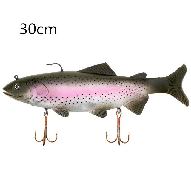 11.8" Large Soft Plastic Shad