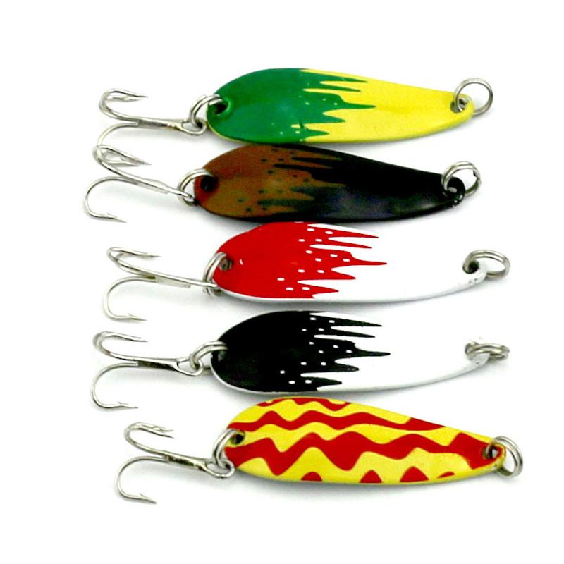 1.7" Mixed Colour Spoon Lure