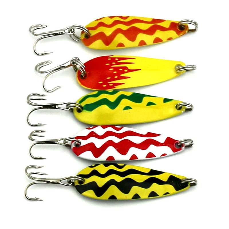1.7" Mixed Colour Spoon Lure